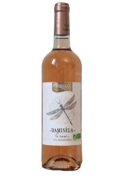 Vin AOP Tursan BIO rosé Damisela